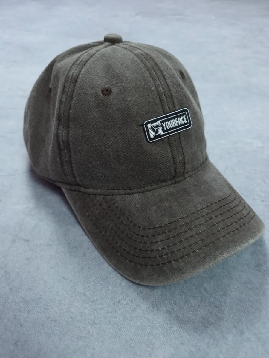 Boné Dad Hat Your Face Estonado, ângulo 1 de 2