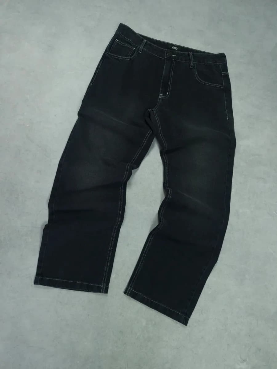 Calça Plano C Washed Black, ângulo 1 de 3