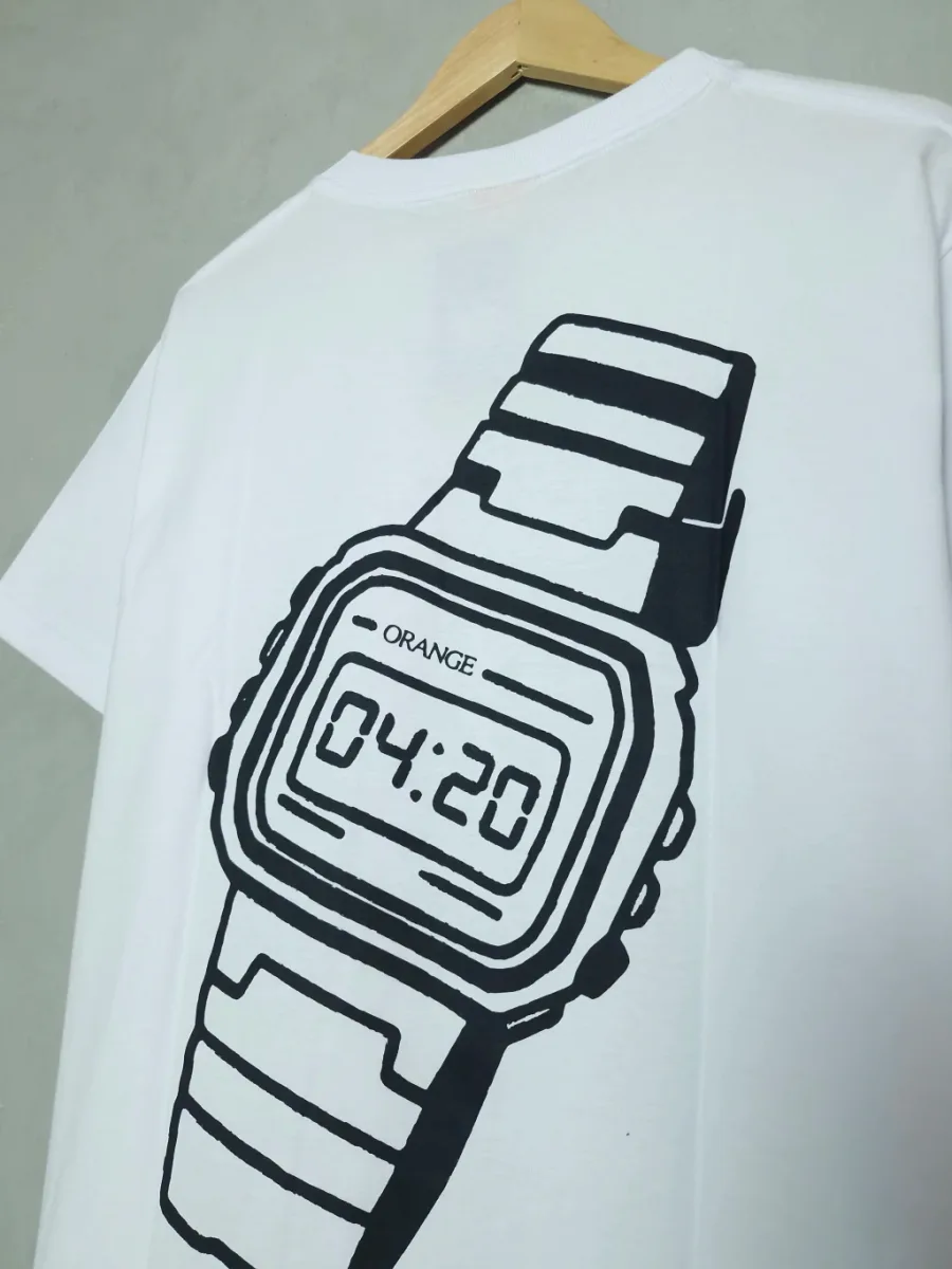 Camiseta Crafted Orange Watch, ângulo 1 de 3