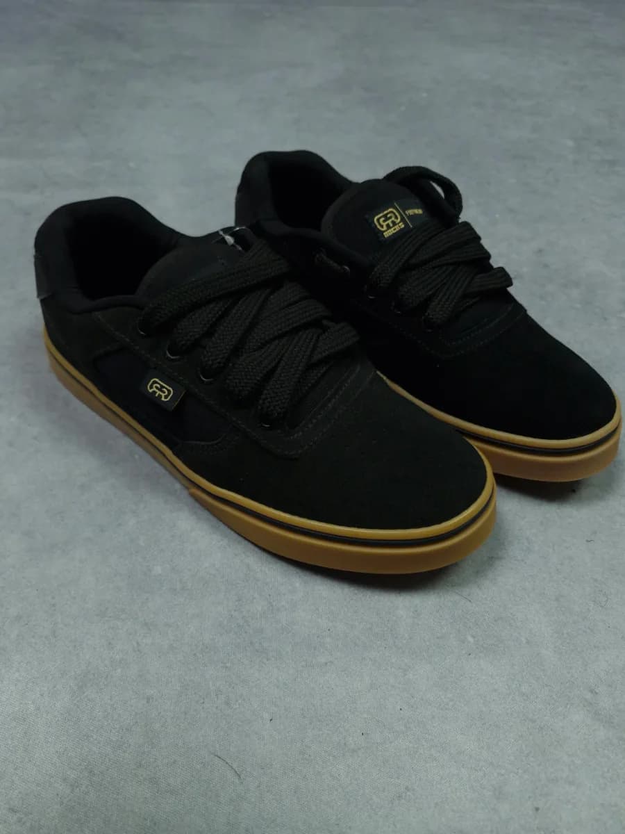 Tênis Hocks Flat Lite Preto/natural, ângulo 1 de 3